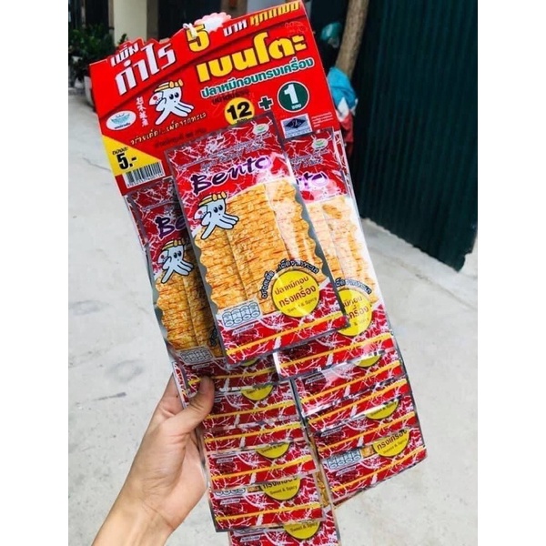 13 gói mực Bento Thái