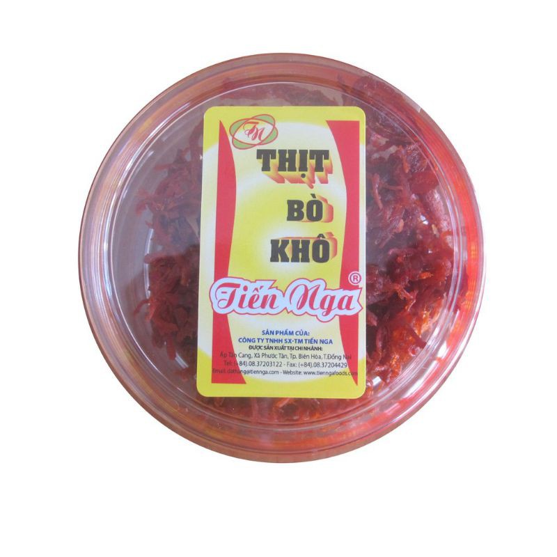 100gr khô bò sợi chuẩn vị