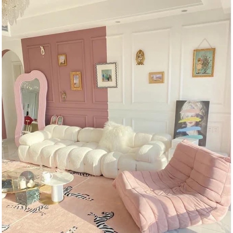 Sofa ghép đôi mẫu mới đặt làm màu theo yêu cầu