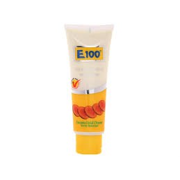 Sữa rửa mặt nghệ E100 có hạt massage.