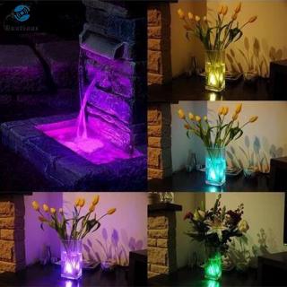 Đèn Led Trang Trí Bể Cá Hình Tròn Đổi Màu