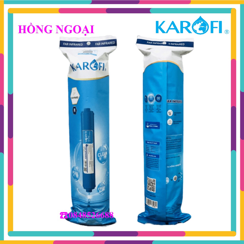 LÕI LỌC NƯỚC KAROFI 6/7/8-  HỒNG NGOẠI XA - HÀNG CHÍNH HÃNG KAROFI