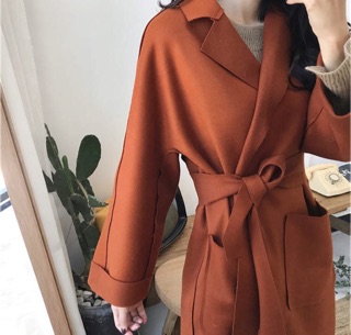 Áo khoác dạ Hàn Quốc