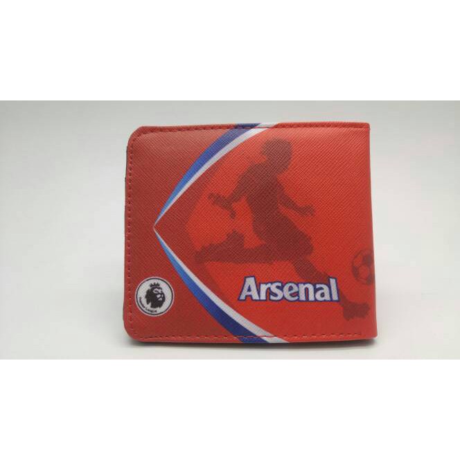 Mới Ví Da Cao Cấp In Logo Arsenal Thời Trang