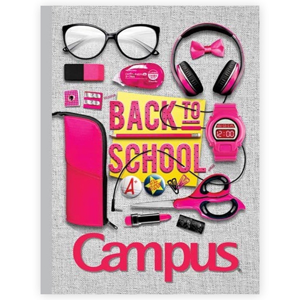 Vở Life Style B5 Kẻ Ngang 80 Trang ĐL 70g/m2 - Campus NB-BLST80 - Back To School