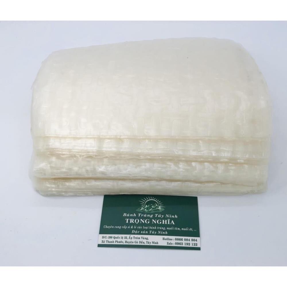 [2KG]- Bánh Tráng Trắng Cuốn Thịt Loại Vuông
