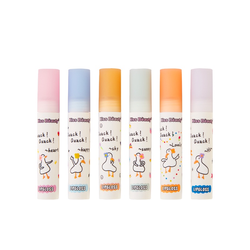 [Hàng mới về] Son kem Kiss Beauty tông nhung lì dưỡng ẩm lâu trôi