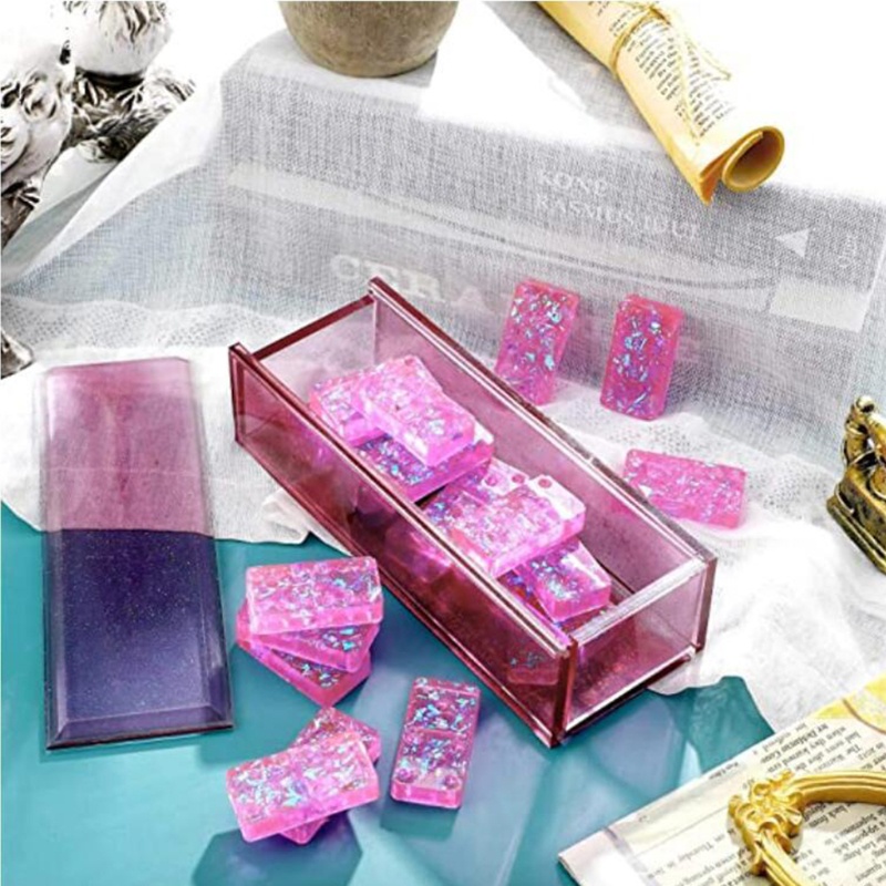 Khuôn Làm Xà Phòng Handmade Hình Quân Cờ Domino Độc Đáo