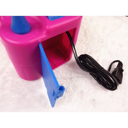 Máy bơm bong bóng bằng điện 2 van tiện lợi bền bỉ chính hãng HAPPYKID MBBBĐ