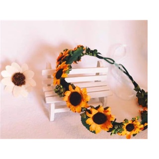 Vòng hoa đội đầu hướng dương 🌻