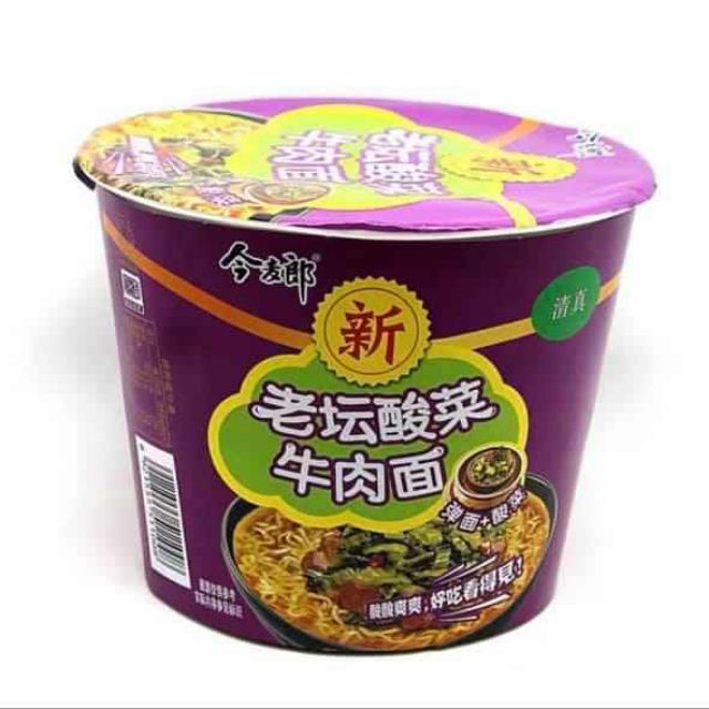 Mì dưa bò cay trung quốc