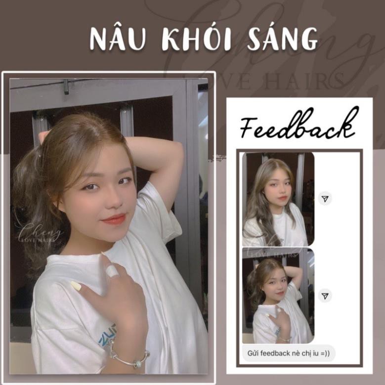 (KHÔNG TẨY) Thuốc nhuộm tóc NÂU KHÓI SÁNG Chenglovehairs, Chengloveshair, Chengloveshairs, Chenglovehair | BigBuy360 - bigbuy360.vn