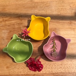 Bát ăn dặm gốm sứ mini hình gấu pooh 90ml
