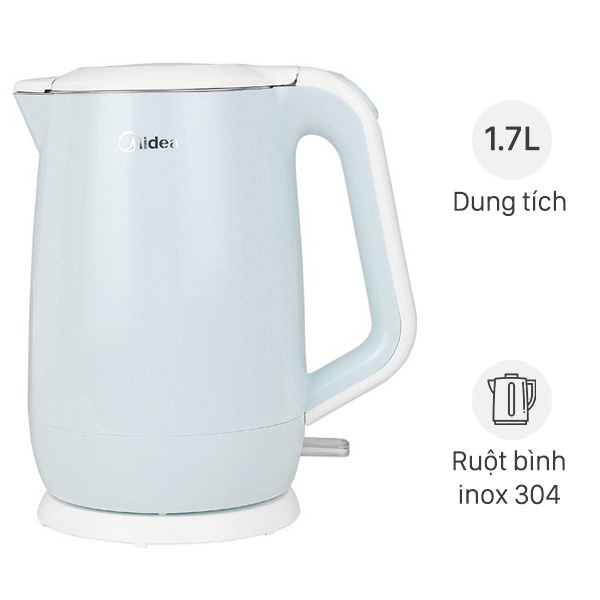 Bình siêu tốc Midea MK-17DC -1.7L