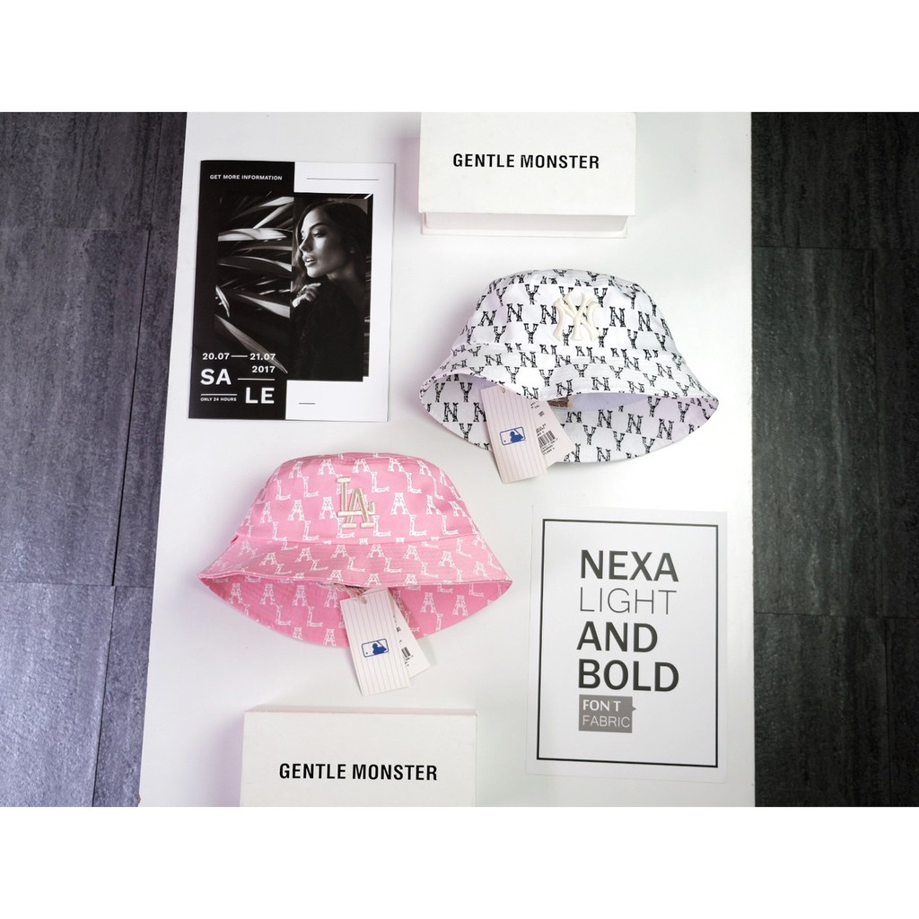 (HÀNG XUẤT XỊN) Mũ / Nón bucket nhiều logo BUCKET HAT ss2021 full tem tag N12