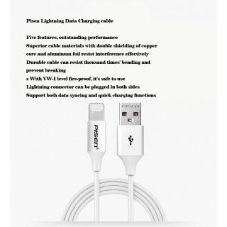 Cáp Sạc Nhanh Pisen 2a 1m