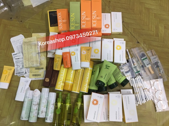 [Hot] Kem chống nắng Innisfree vợt sale (có bill kèm )