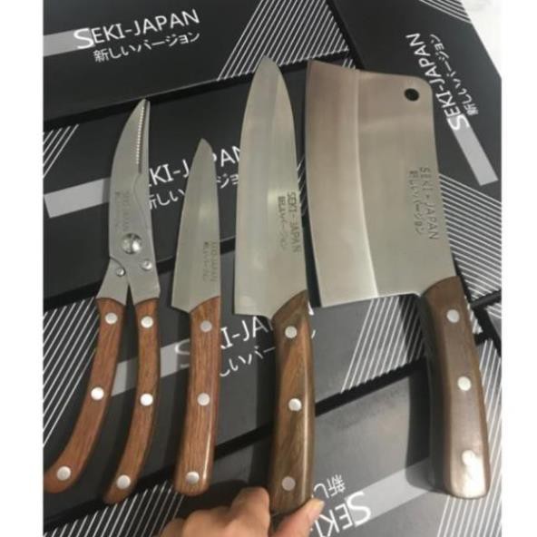 Bộ dao kéo 4 món SEKI JAPAN giá hấp dẫn .
