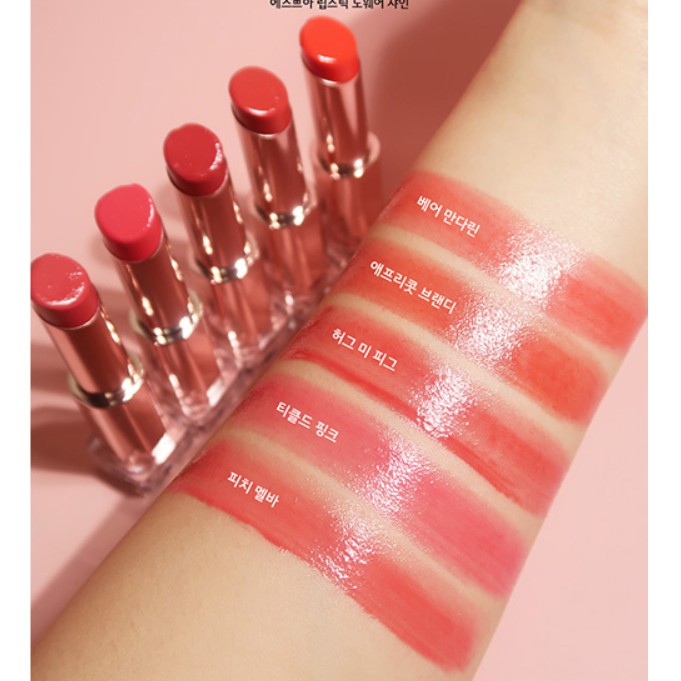 [ESPOIR] Son thỏi lì - LIPSTICK NOWEAR VELVET / bóng - SHINE | BigBuy360 - bigbuy360.vn