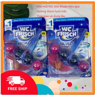 Viên treo tẩy rửa và khử mùi bồn cầu WC Frisch Đức với hương thơm tươi mát, thời gian sử dụng lâu