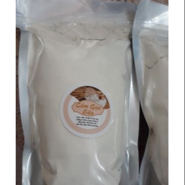 1kg Bột cám gạo sữa non Organic dưỡng da, tẩy da chết