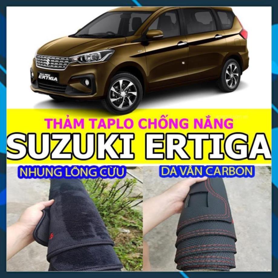 THẢM TAPLO SUZUKI ERTIGA LÓT TAPLO XE HƠI CAO CẤP HÀNG 3 LỚP BẢO HÀNH 24 THÁNG DA VÂN CARBON VÀ NHUNG LÔNG CỪU ĐC KTRA