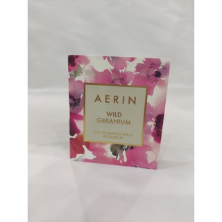 Mẫu thử vial nước hoa nữ 1.5ml Aerin Wild Geranium - Tinh khiết mát mẻ như làn gió Thu