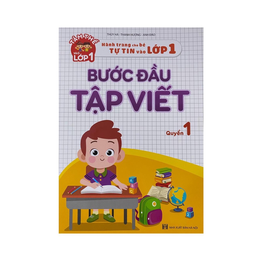 Sách - Hành trang cho bé tự tin vào lớp 1 : Bước đầu tập viết quyển 1
