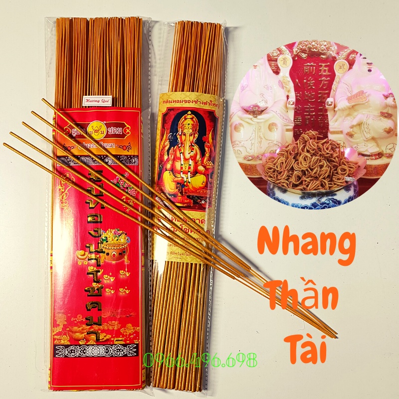 Hương Nhang Thần Tài Thái Lan Cuộn Tàn Tài Lộc Shop Thiện Tâm