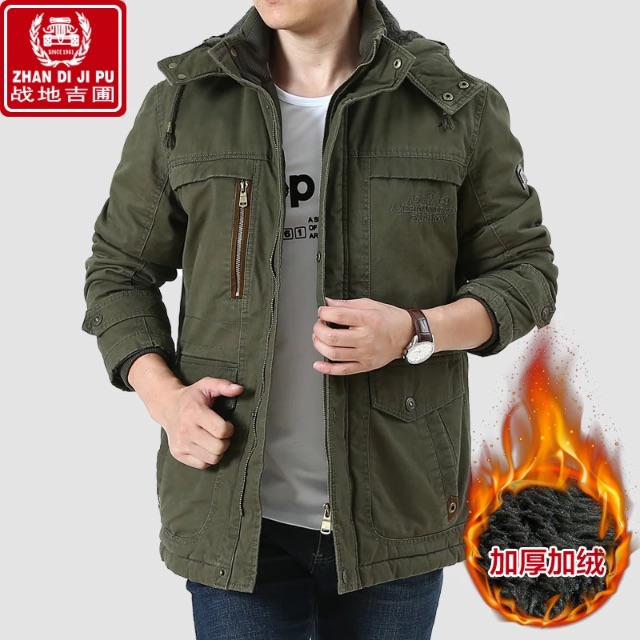 Áo khoác nam tính châu Âu mới năm 2018
