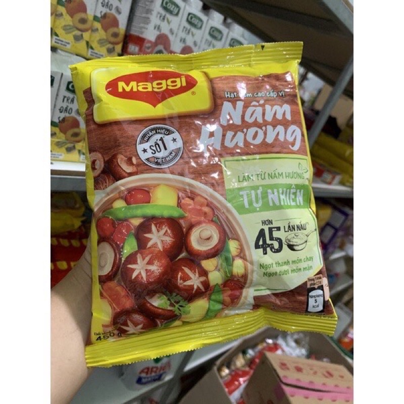 Hạt Nêm Chay Cao Cấp Vị Nấm Hương Maggi gói 450g