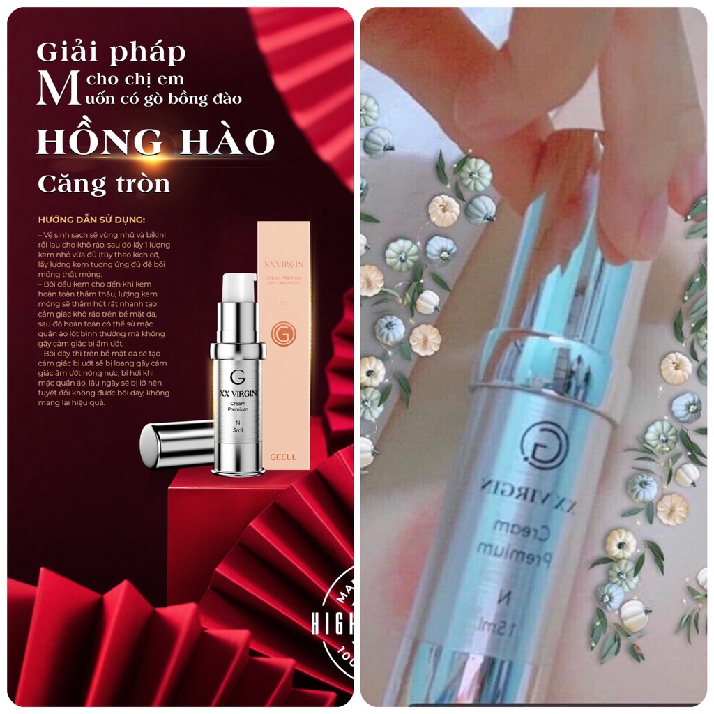 KEM LÀM HỒNG NHŨ HOA VÀ VÙNG KÍN XXVIRGIN N