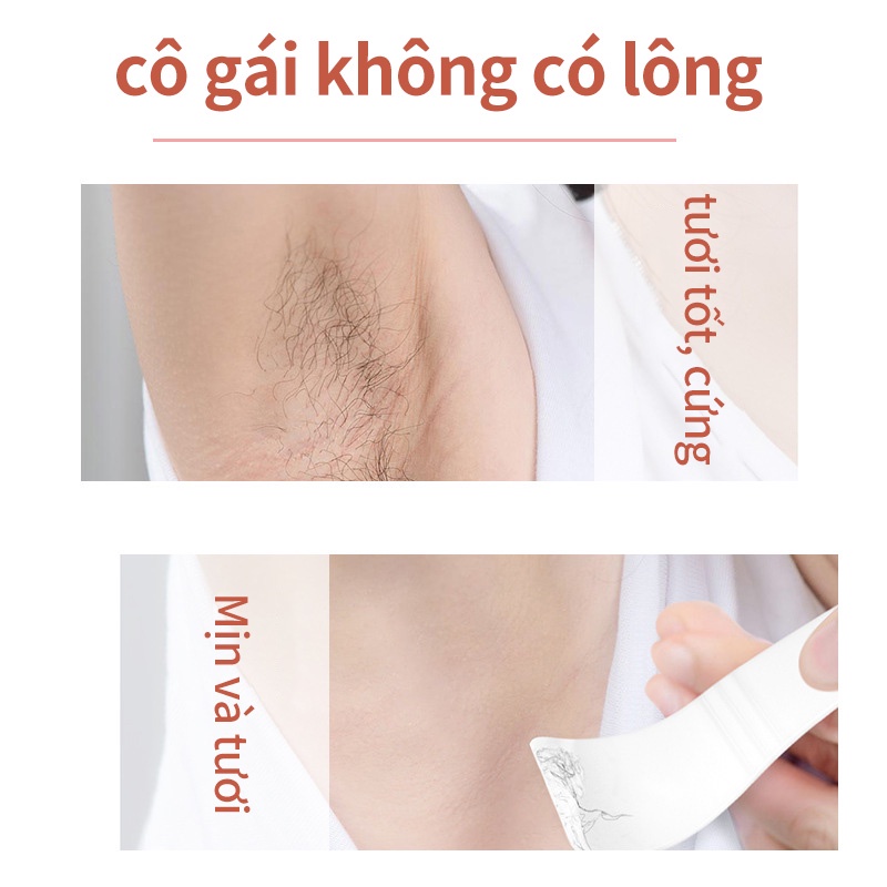 Kem tẩy lông  Piaoting kem tẩy lông nách Triệt lông không đau tẩy lông toàn thân 60g