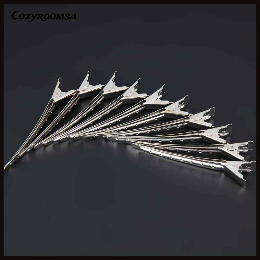 Set 10 Kẹp Tóc Bằng Thép Không Gỉ