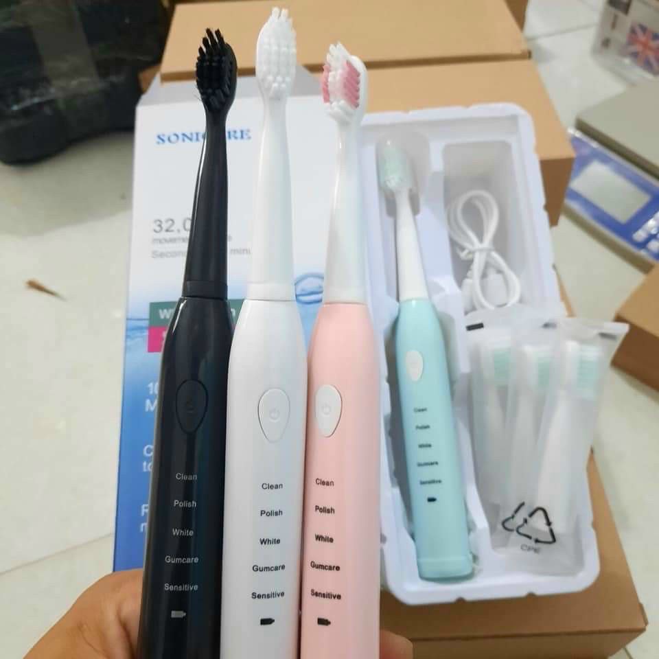 Bàn Chải Đánh Răng Điện 3 Đầu Thay Thế ELECTRIC TOOTHBRUS TONGKHOBAOCHAU