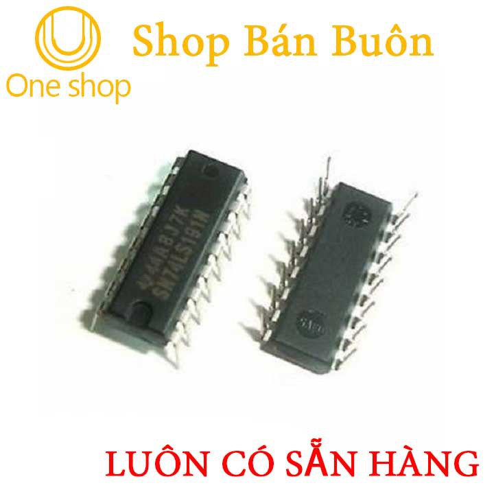 Linh Kiện 74LS191 Up/Down Binary Counter DIP16