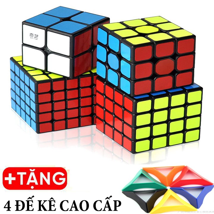 Rubik 2x2, 3x3, 4x4, 5x5 - Rubik Viền Đen Cao Cấp