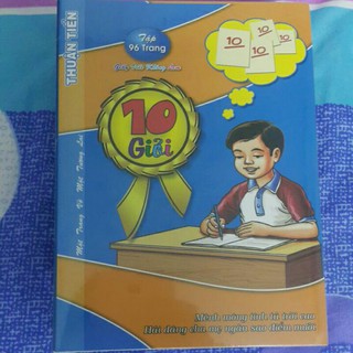 10 quyển tập Thuận Tiến điểm 10 - 96 trang (4 oly)