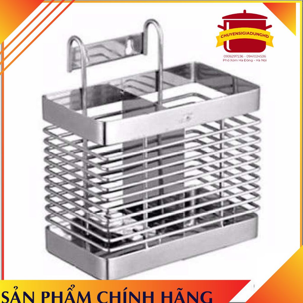 Ống đúa hai ngăn inox cao cấp