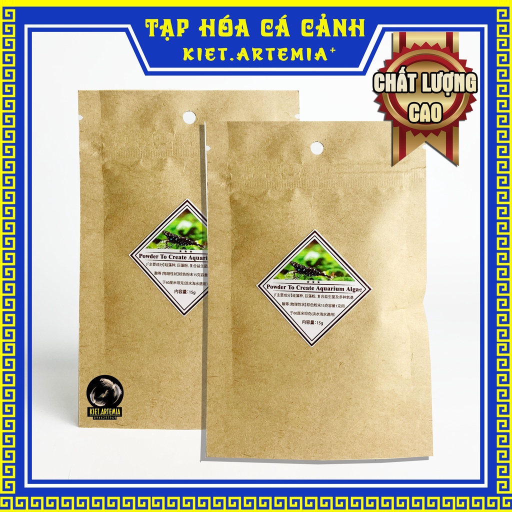Mầm kích tảo, rêu cho hồ tép cảnh, sula, cá cảnh