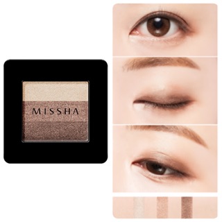 Phấn mắt 3 màu Missha