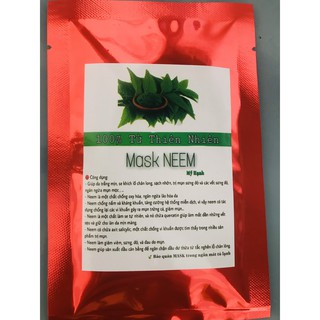 MẶT NẠ BỘT LÁ NEEM 100% TỰ NHIÊN