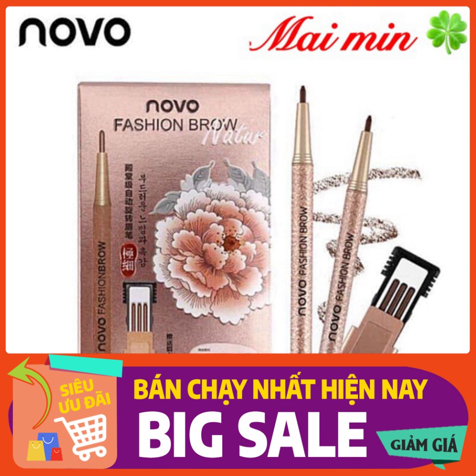 [FREE SHIP] SÉT CHÌ KẺ MÀY NOVO - cam kết chính hãng