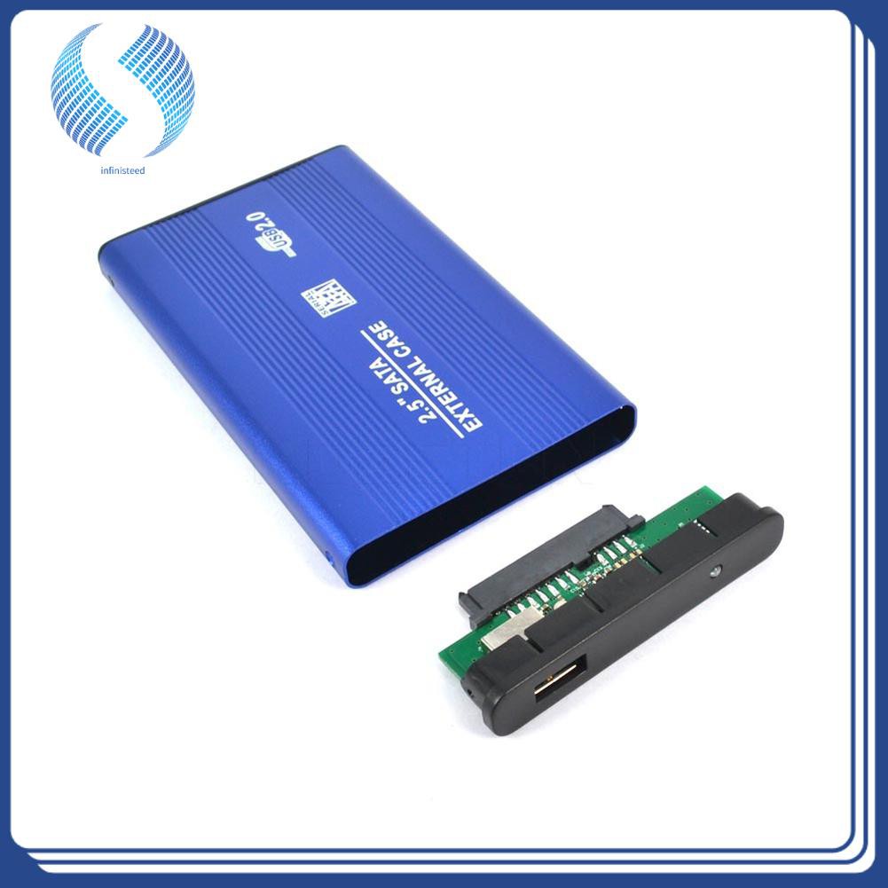 Vỏ Đựng Ổ Cứng Ngoài 2.5 Inch Usb 2.0 Sata Bằng Hợp Kim Nhôm | BigBuy360 - bigbuy360.vn