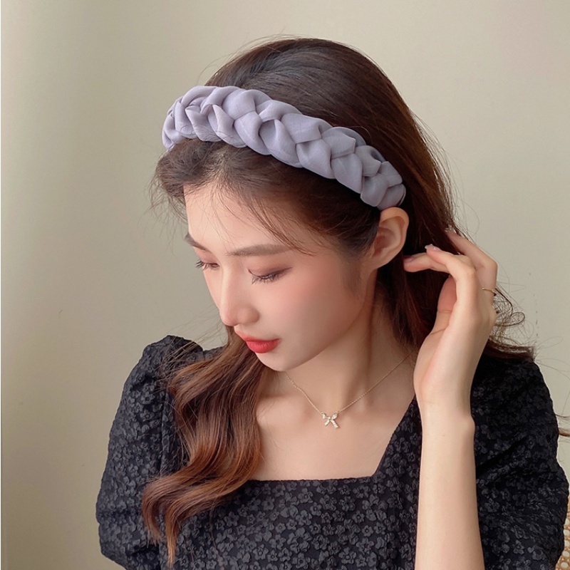 Băng Đô Bện Tóc Phong Cách Hàn Quốc Thời Trang Cho Nữ
