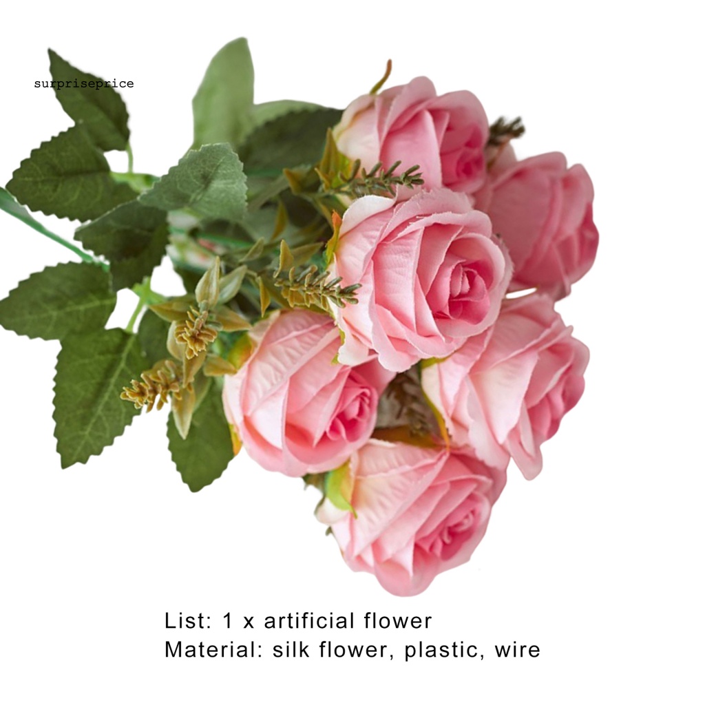 Hoa Hồng Nhân Tạo Trang Trí Không Cần Tẩy Rửa