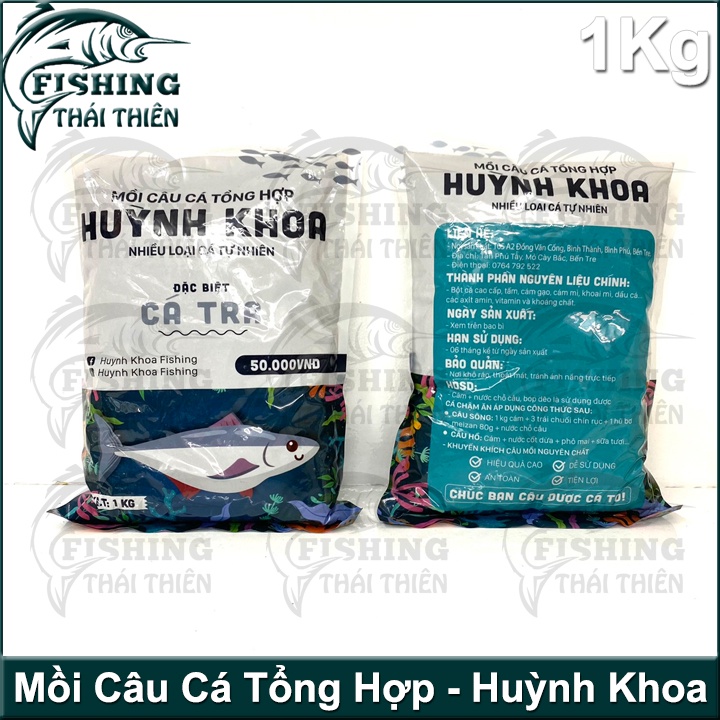 Mồi Câu Cá Tổng Hợp Huỳnh Khoa Chuyên Tra Trê Chim Chép Trắm Rô Phi Hồ Dịch Vụ, Sông Tự Nhiên
