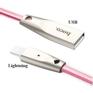 Cáp sạc hoco u9 cho iphone, ipad báo đèn - bảo hành đổi mới