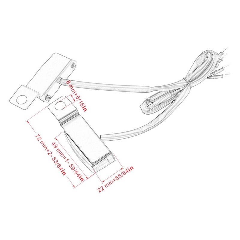 Đèn LED Xi Nhan Mini Chuyên Dụng Cho Xe Mô Tô