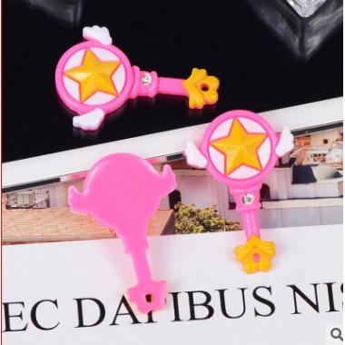 Gậy sakura gậy quyền năng thủy thủ mặt trăng charm slime